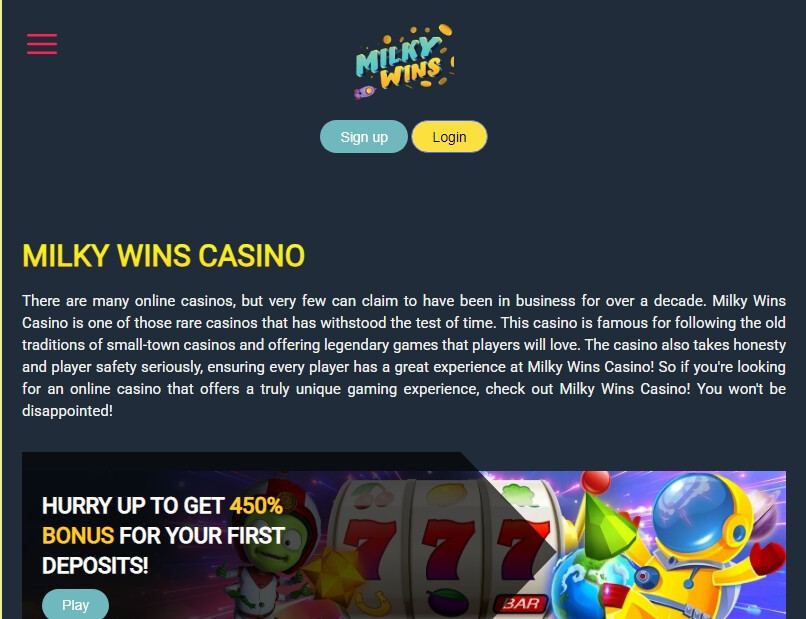 Milky Wins A Gateway to Cosmic Gaming Adventures Milky Wins A Gateway to Cosmic Gaming Adventures